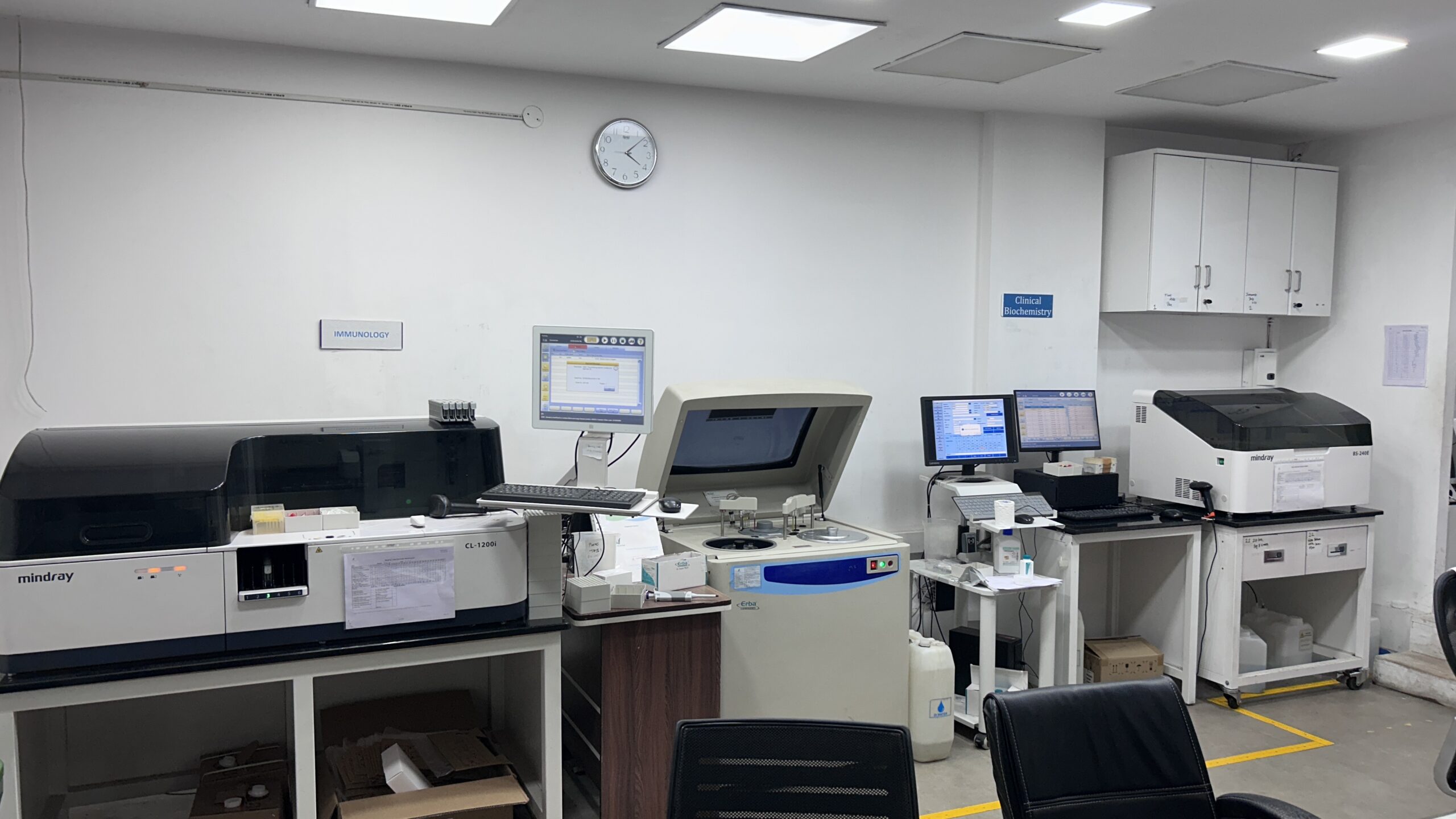 Inside All About Lab's diagnostic laboratory